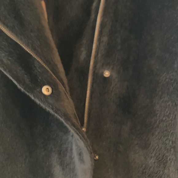 Betsey Johnson Mixed media coat, size 8 - Picture 9 of 9